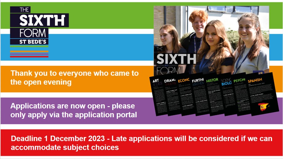 Sixth form open evening
