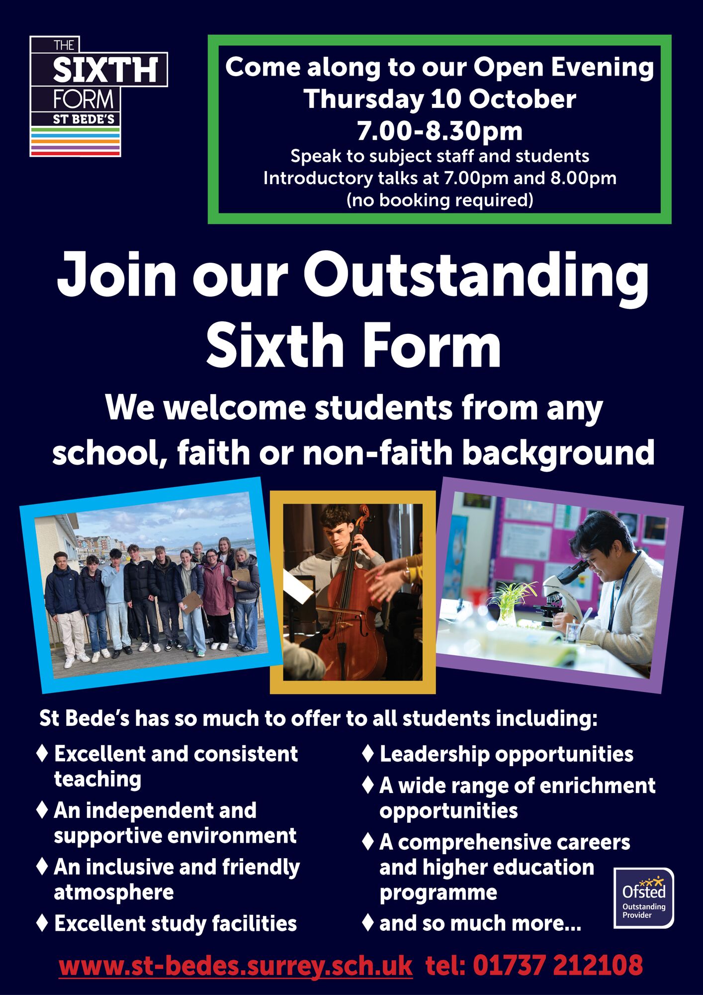 Sixth Form Open Evening