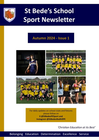 Autumn 2024 issue 1 pe newsletter page 01