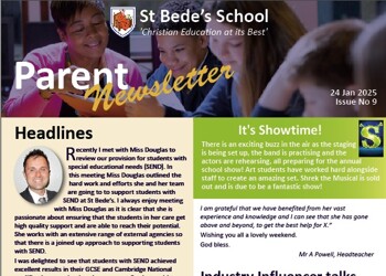 Parent Newsletter (Issue 09) now available