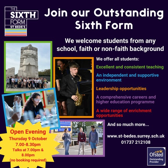 Copy of join our outstanding sixth form