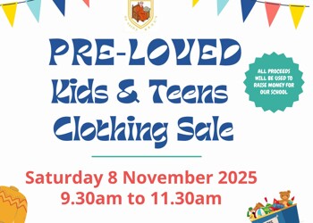 Friends of St Bede's Pre-loved clothing sale