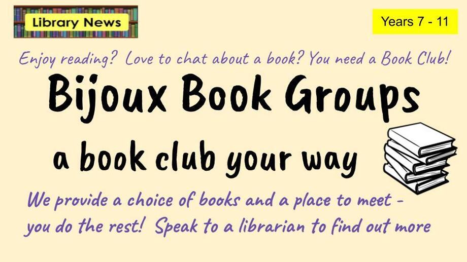 Bijoux book groups